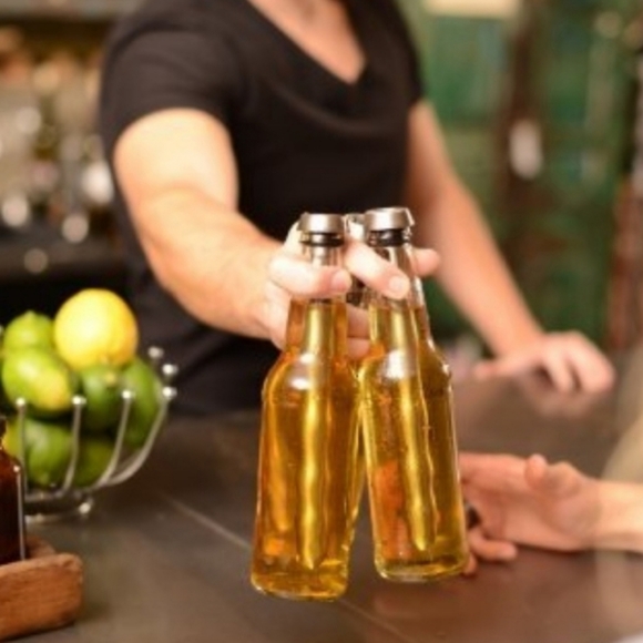 Corkcicle Chillsner Beer Chiller, Silver, 1-Pack - Picture 2 of 7